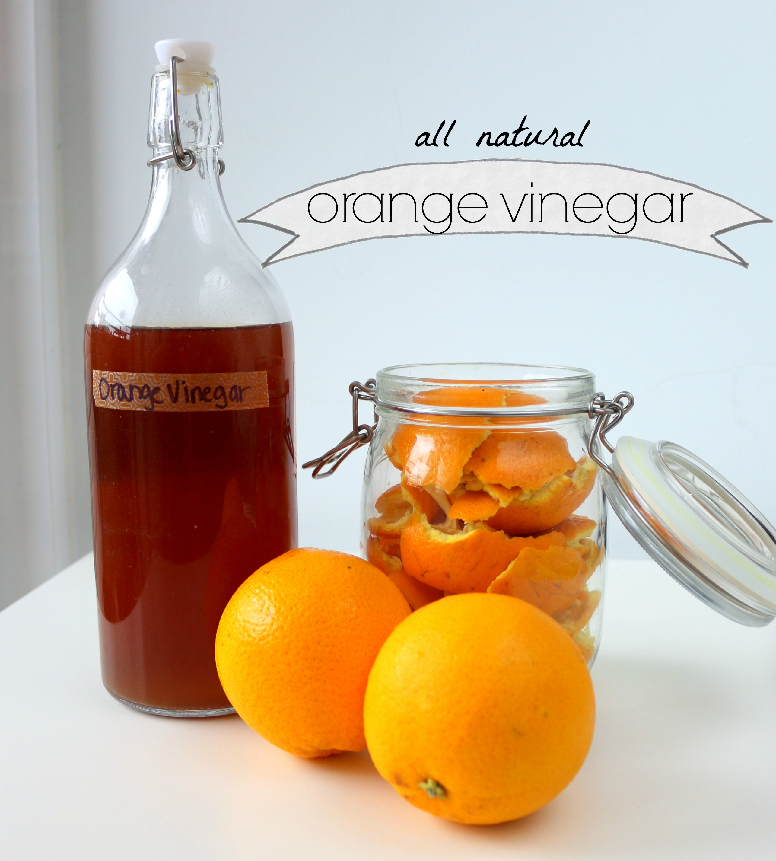 DIY orange cleaner for powerful and natural cleaning { adventuresofourfamily.com}