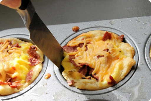 recipe turkey bacon and shredded cheese breakfast cups