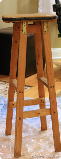 stool before